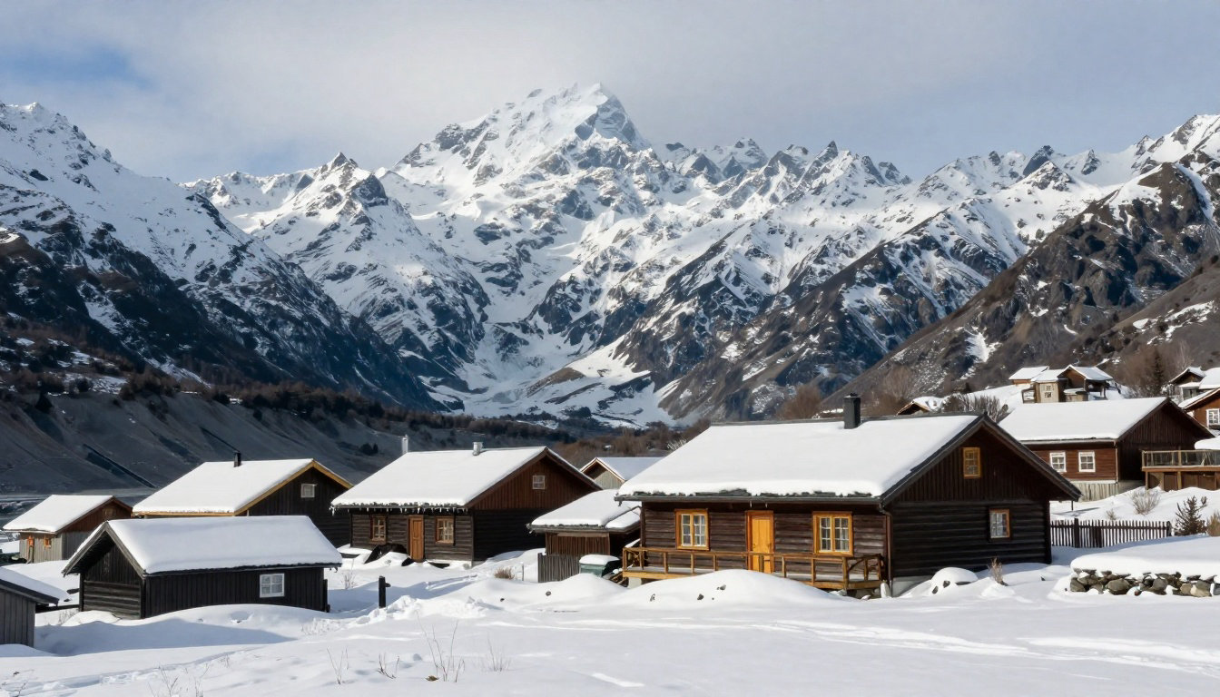 Logistique et survie douce au Mount Cook Village